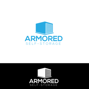 Logo Design by Farooq Zahid for Armored Self-Storage | Design: #22569636