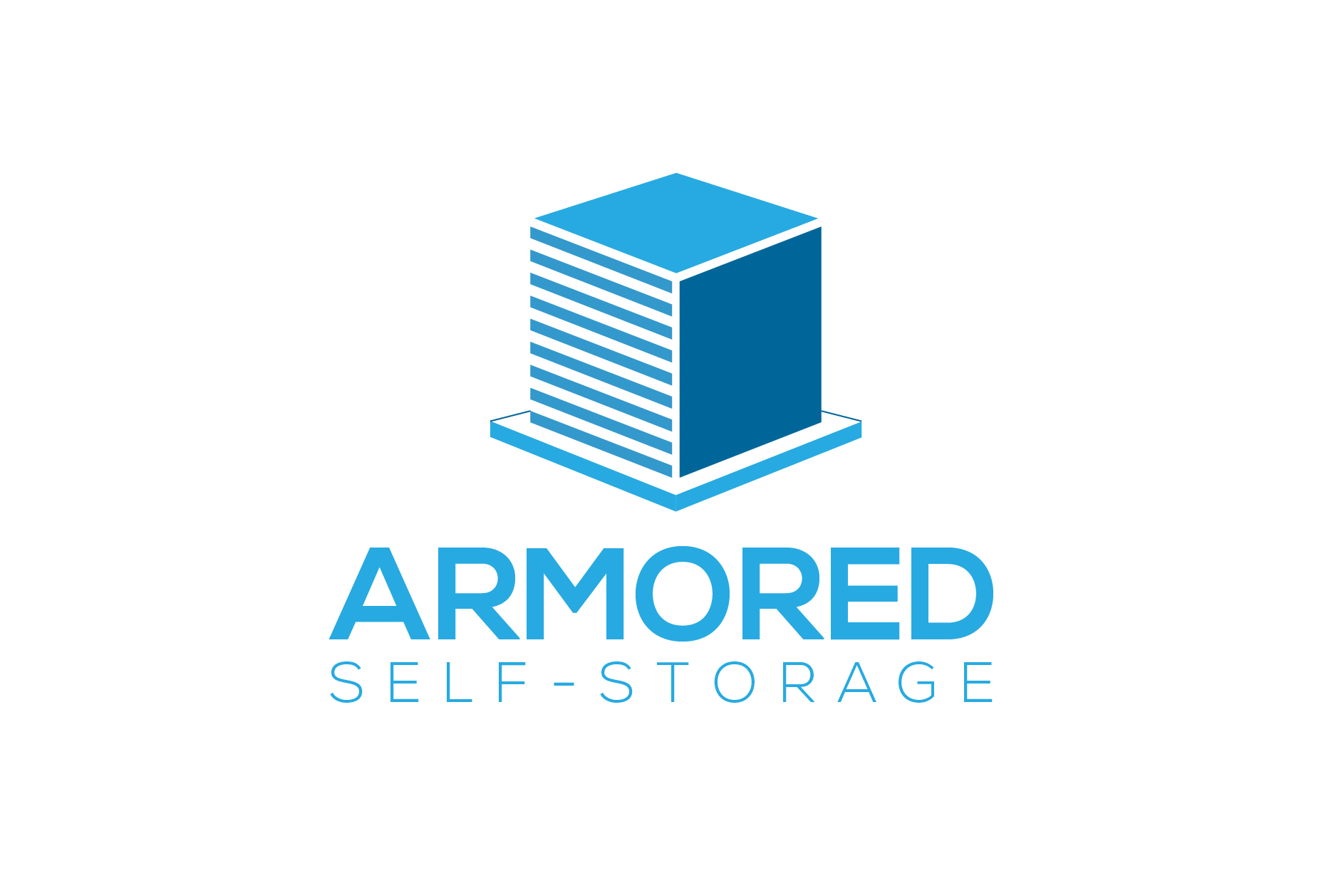 Logo Design by Farooq Zahid for Armored Self-Storage | Design #22571509
