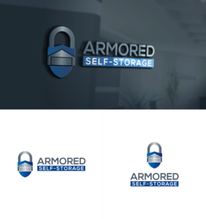 Logo Design by sinau_nggambar for Armored Self-Storage | Design: #22552386