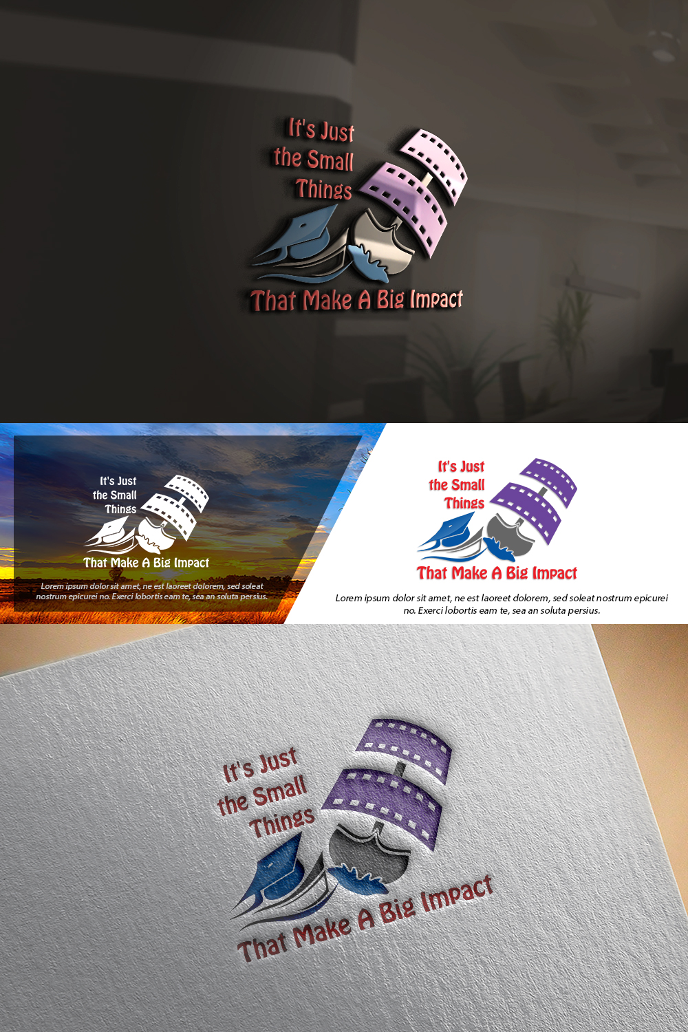Logo Design by damian for True Vision Drone Solutions | Design #22549925