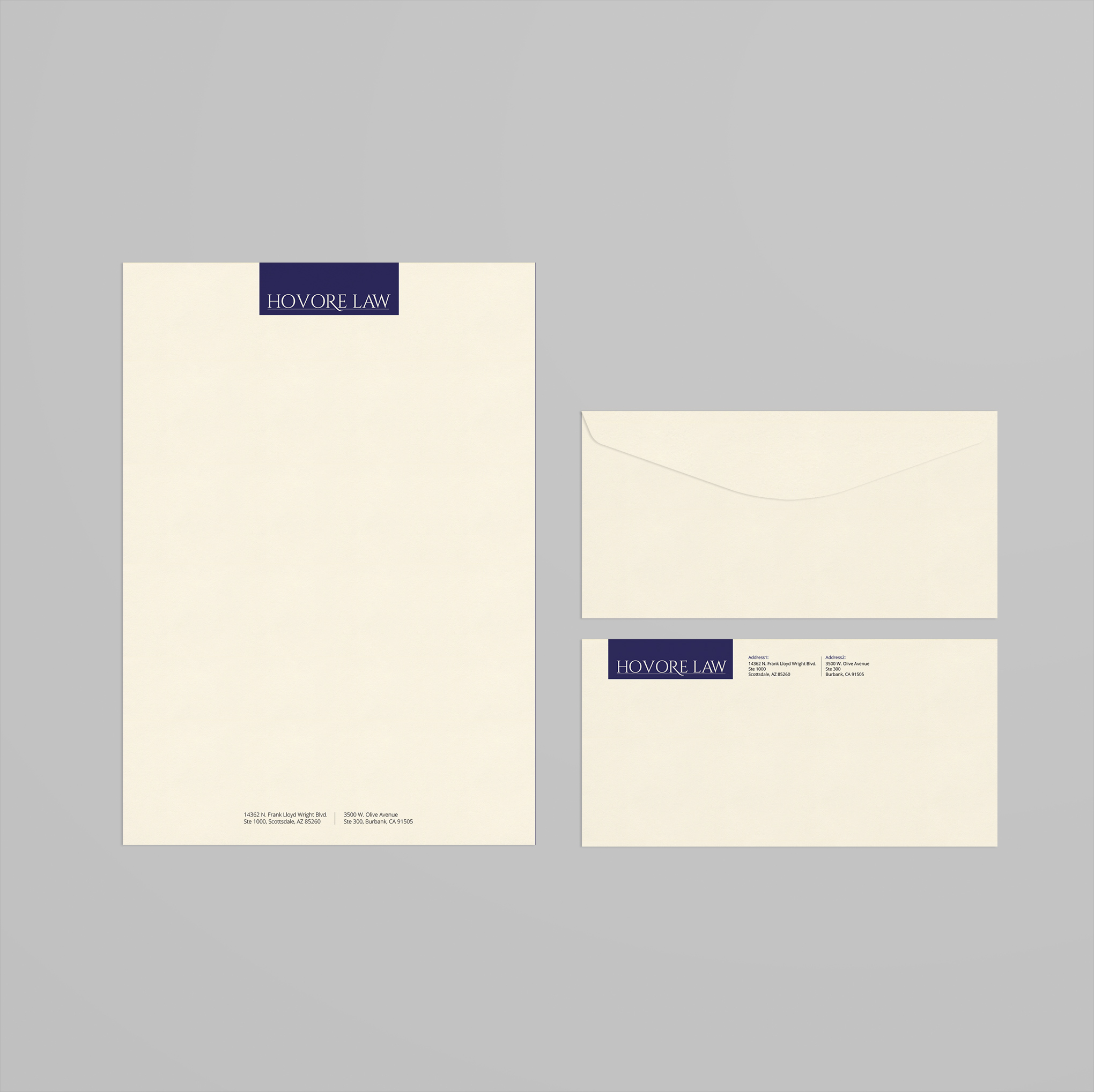Stationery Design by asimali for Powers & Hovore | Design #22577161