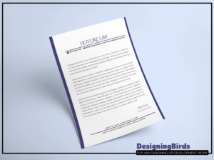 Stationery Design by Designing Birds for Powers & Hovore | Design: #22571684