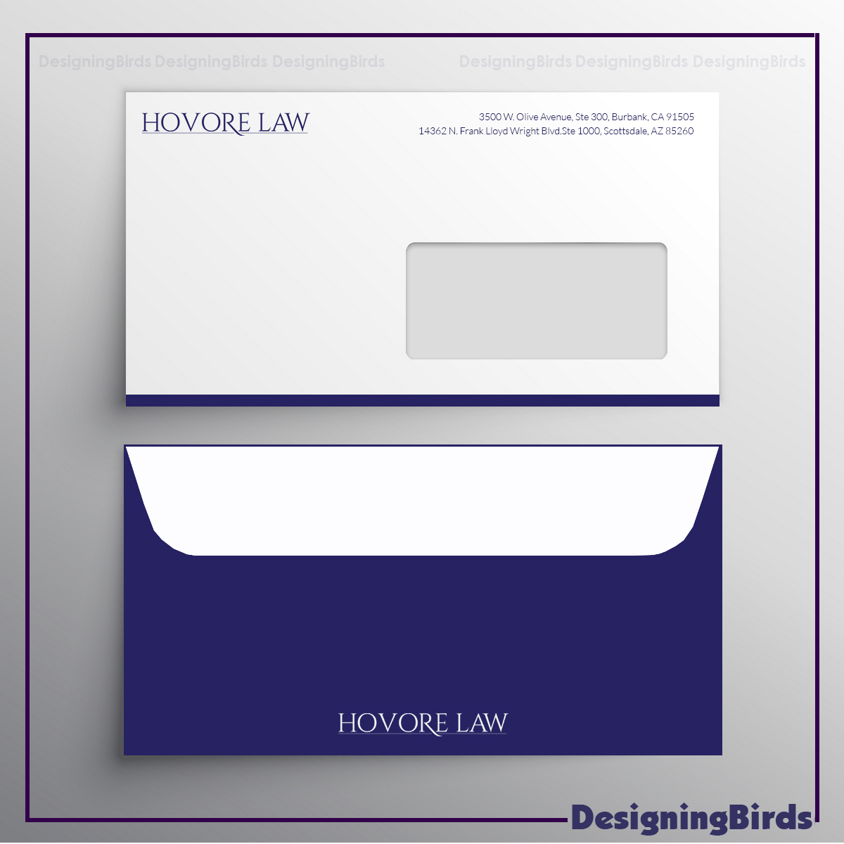 Schreibwaren-Design von Designing Birds für Powers & Hovore | Design #22574800