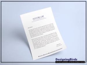Stationery Design by Designing Birds for Powers & Hovore | Design: #22575552