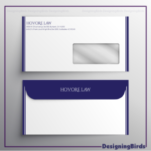 Stationery Design by Designing Birds for Powers & Hovore | Design #22581292