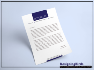 Stationery Design by Designing Birds for Powers & Hovore | Design: #22585035