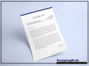 Stationery Design by Designing Birds for Powers & Hovore | Design: #22586786