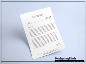 Stationery Design by Designing Birds for Powers & Hovore | Design: #22587022