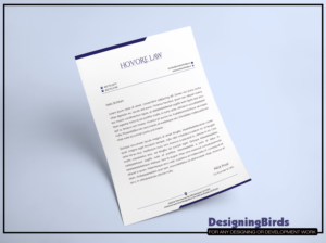 Stationery Design by Designing Birds for Powers & Hovore | Design: #22587023