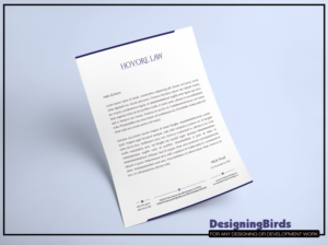 Stationery Design by Designing Birds for Powers & Hovore | Design: #22587502