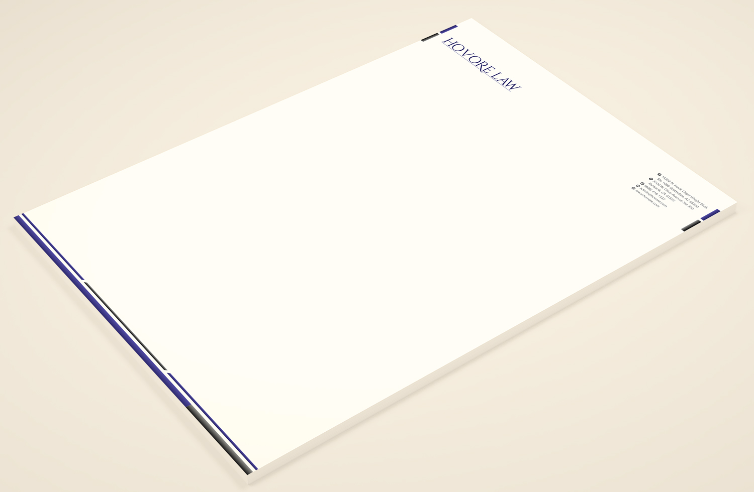 Diseño de Papelería por Petter Goms para Powers & Hovore | Diseño #22551781