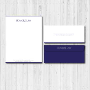 Stationery Design by Bold Pixels for Powers & Hovore | Design: #22566058