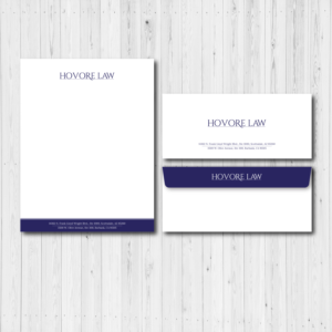 Stationery Design by Bold Pixels for Powers & Hovore | Design: #22566107