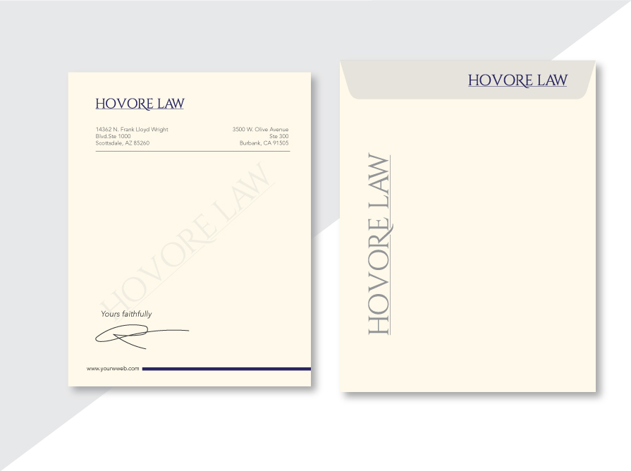 Stationery Design by zumur 2 for Powers & Hovore | Design #22550361