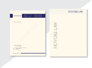Schreibwaren-Design von zumur 2 für Powers & Hovore | Design: #22550579