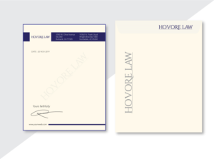Schreibwaren-Design von zumur 2 für Powers & Hovore | Design: #22550590