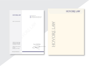 Schreibwaren-Design von zumur 2 für Powers & Hovore | Design: #22550649