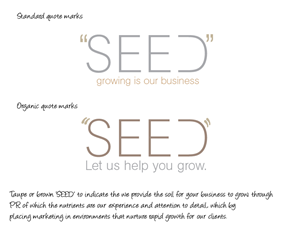 Logo Design by Neoguy for Seed Public Relations | Design #2957971