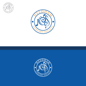 Needham Concert Society   or    NCS | Logo Design by Graphic Bricks