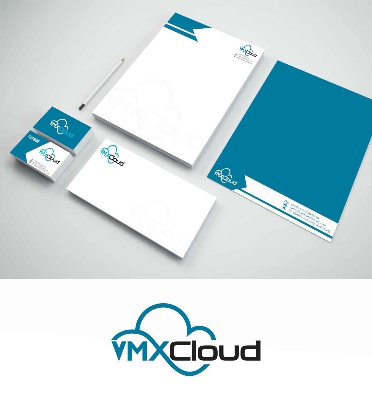 Logo Design by WoAdek for vmXcloud | Design #22553721