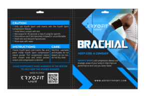 Diseño de Empaque por Minh Nguyet Phung para Kryofit Sport | Diseño: #22563575