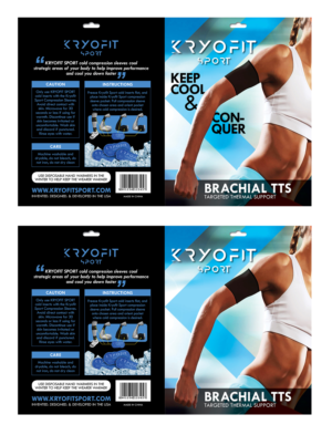 Sportswear Packaging - Compression Gear w/ Unique Twist | Packaging Design by Emmanuel Creations