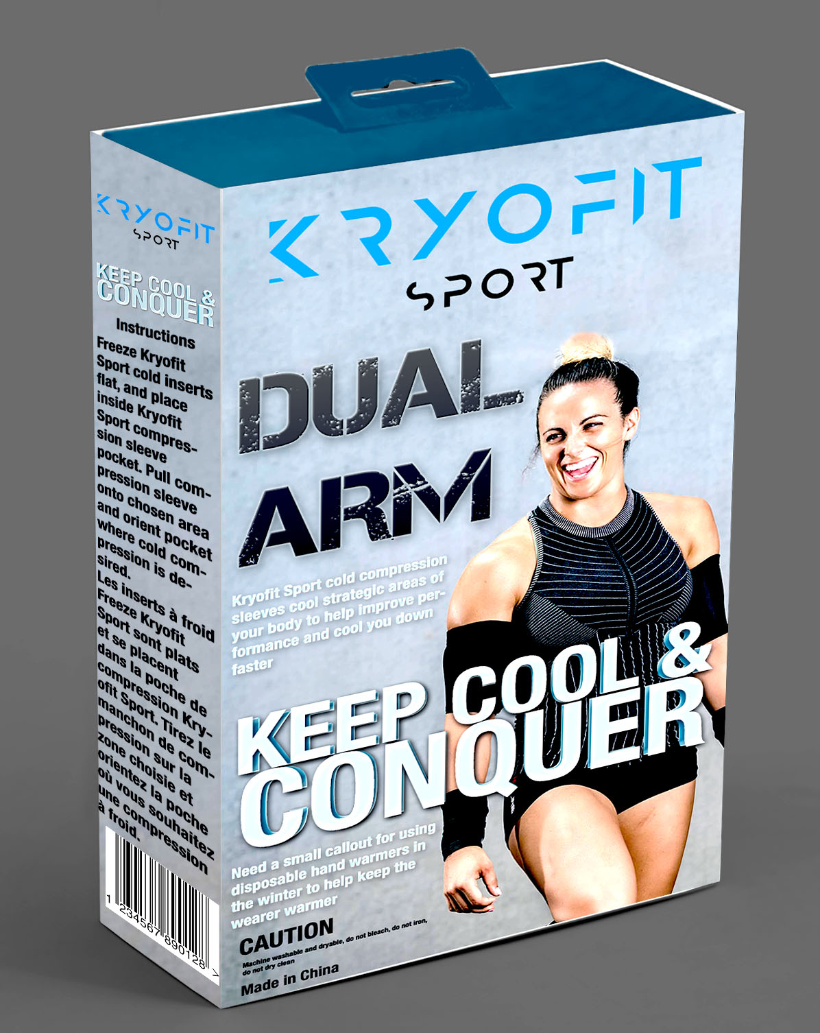 Diseño de Empaque por Kareem Afifi para Kryofit Sport | Diseño #22555253