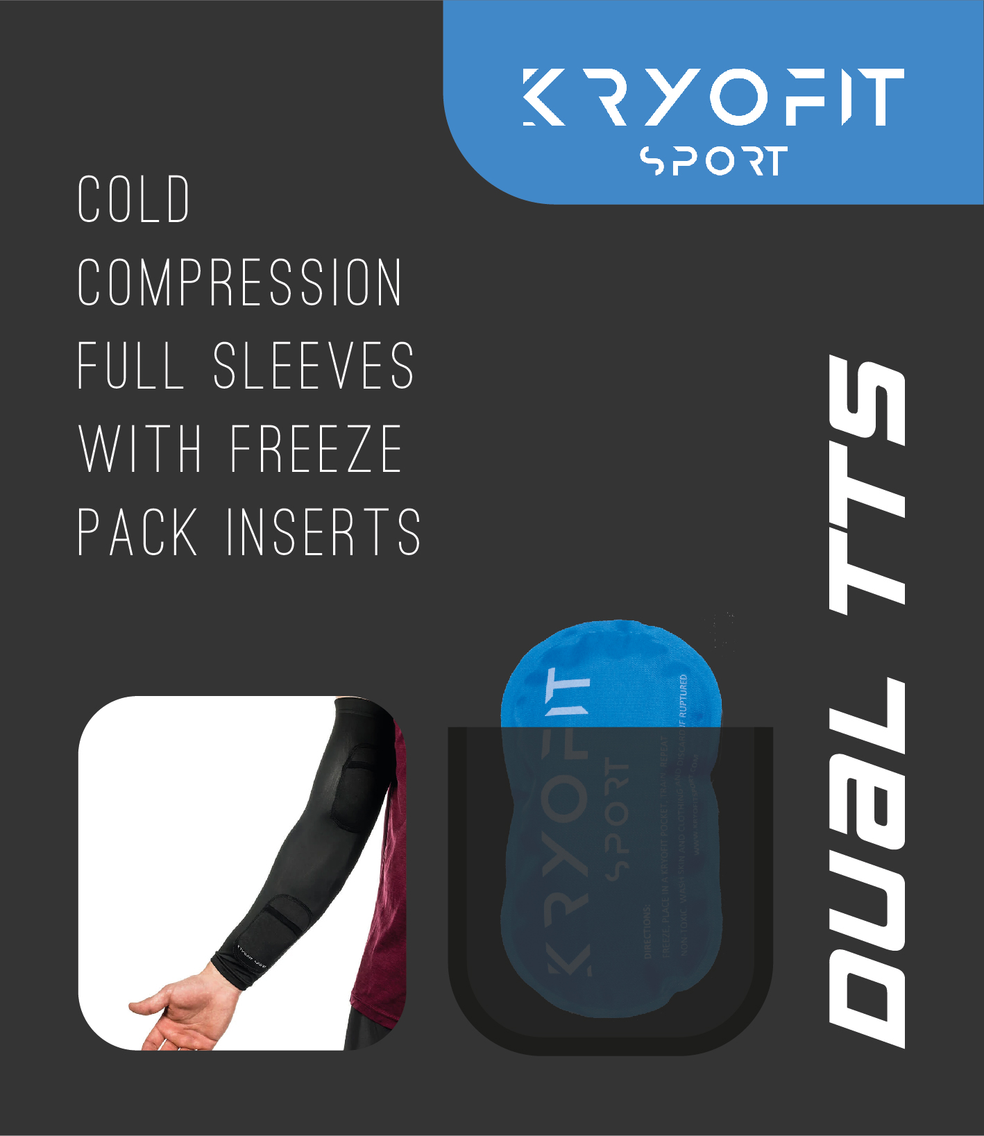 Packaging Design by Esoteric for Kryofit Sport | Design #22564064