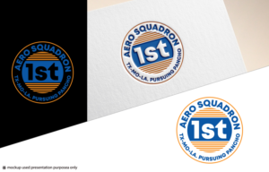 1st Aero Squadron TX-MO-LA.  Pursuing Pancho.  | Logo Design by Juli creation