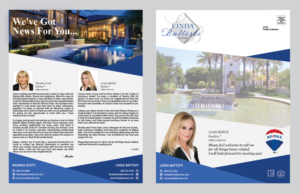 Realtor needs 8 1/2 x 11 flyer designed both sides | Flyer-Design von alex989