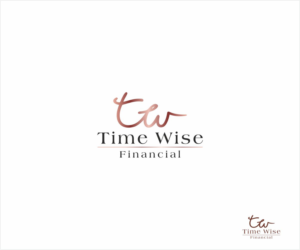 TimeWise Financial  (and then tag line "Where purposeful wealth creates meaningful living” | Logo Design by Logocraft