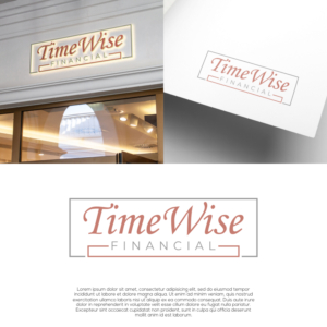 TimeWise Financial  (and then tag line "Where purposeful wealth creates meaningful living” | Logo Design by untung bertubi-tubi