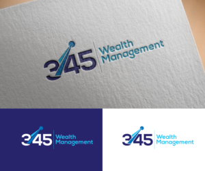 3-4-5 Wealth Management | Logo Design by step forward 2