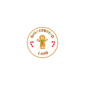 Gingerbread Land  (in smaller font underneath- Gingerbread Decorating) | Logo-Design von ecorokerz