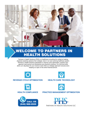Flyer Design by Maxo-Biz for Partners In Health Solutions LLC | Design: #22572011