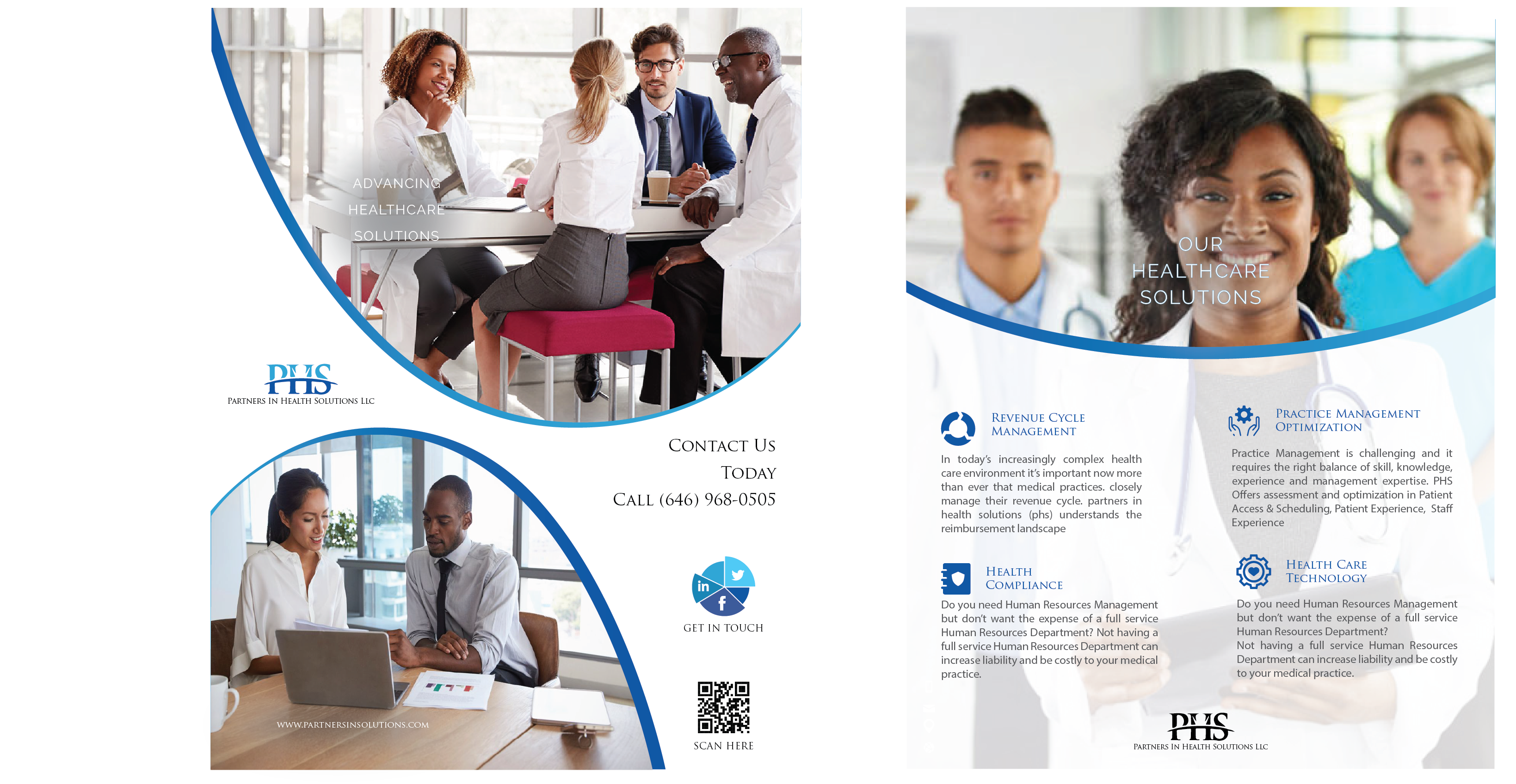 Flyer Design by creativziner for Partners In Health Solutions LLC | Design #22590194