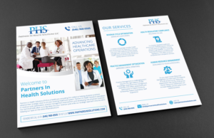 Flyer Design by CreativeFeather for Partners In Health Solutions LLC | Design: #22563462