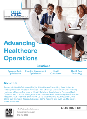 Flyer Design by Web Dev for Partners In Health Solutions LLC | Design: #22593656