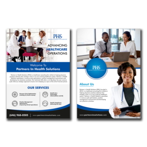 Flyer Design by AGMA for Partners In Health Solutions LLC | Design: #22570427