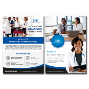 Flyer Design by AGMA for Partners In Health Solutions LLC | Design: #22573373