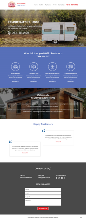 Web Design by pb for this project | Design: #22556016