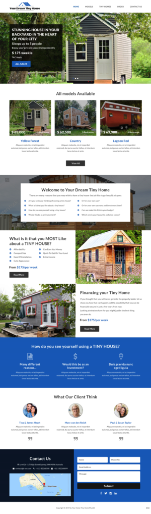 Web Design by pb for this project | Design: #22556027