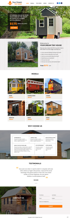Web Design by pb for this project | Design: #22556030
