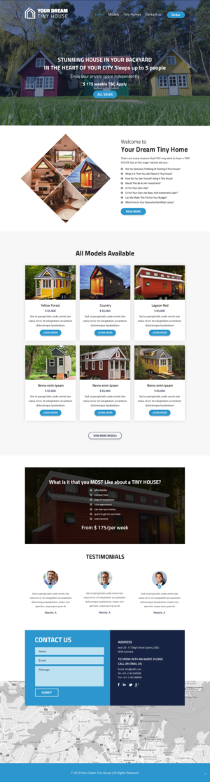 Web Design by pb for this project | Design: #22565477