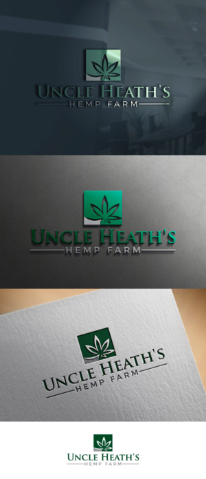 Uncle Heath's Hemp Farm | Logo Design by stokes18