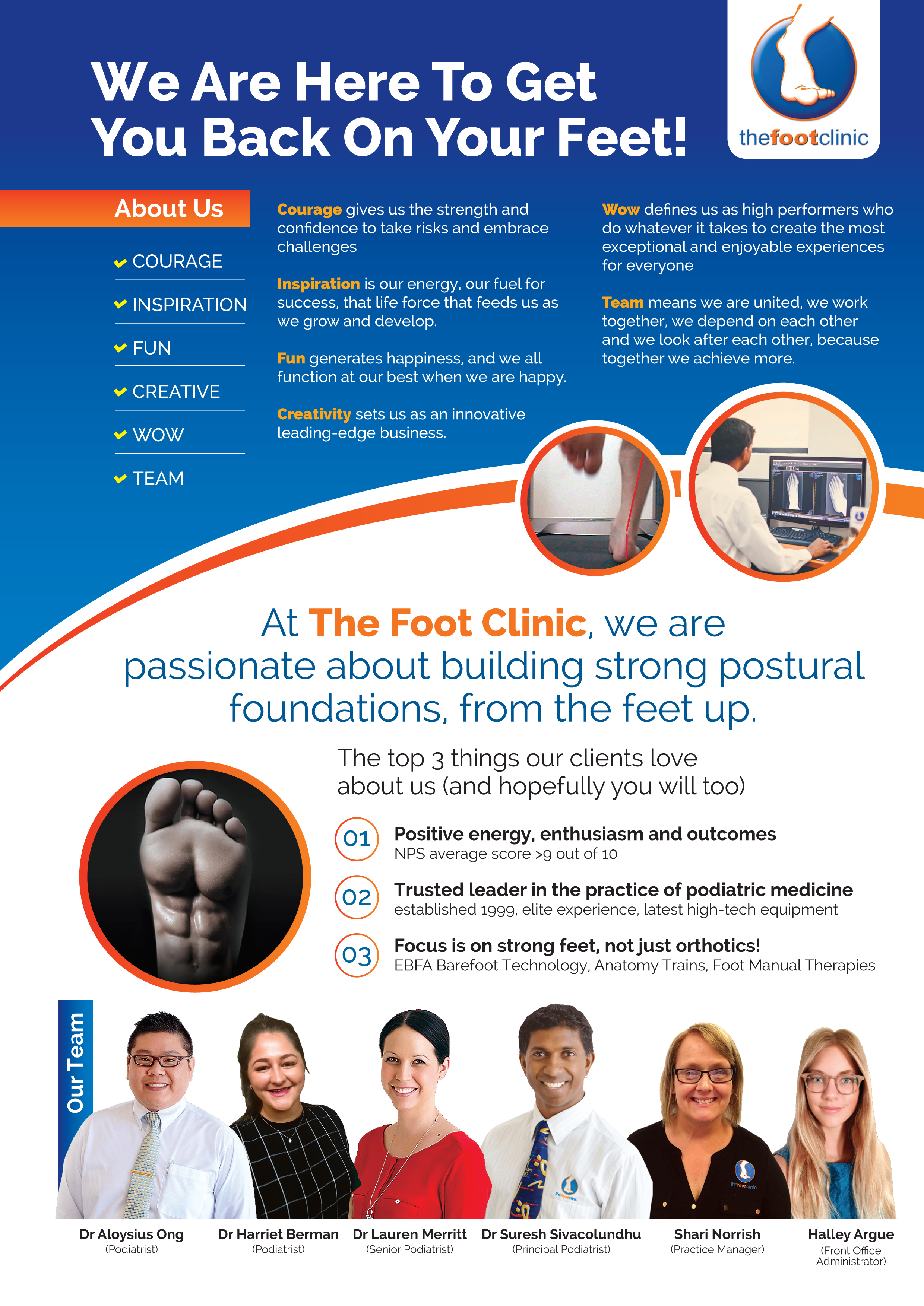 Grafik-Design von rkailas für The Foot Clinic | Design #22622655