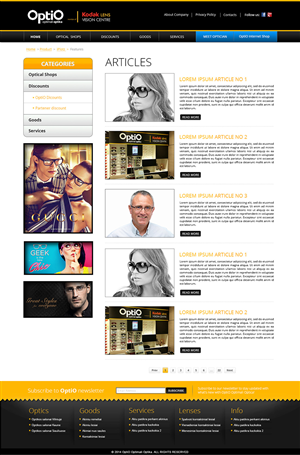 Web Design by NABS DESIGN for Meno tekstile, Ltd, code: 304411169 | Design: #3037734