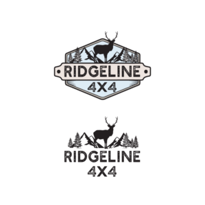 RIDGELINE 4X4 | Logo Design by Samantha Ward Design