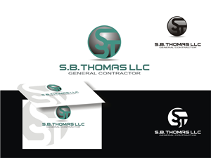 S.B. Thomas, LLC General Contractor | Logo Design by gatot rahman