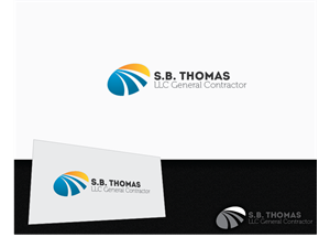 S.B. Thomas, LLC General Contractor | Logo Design by jaime.sp